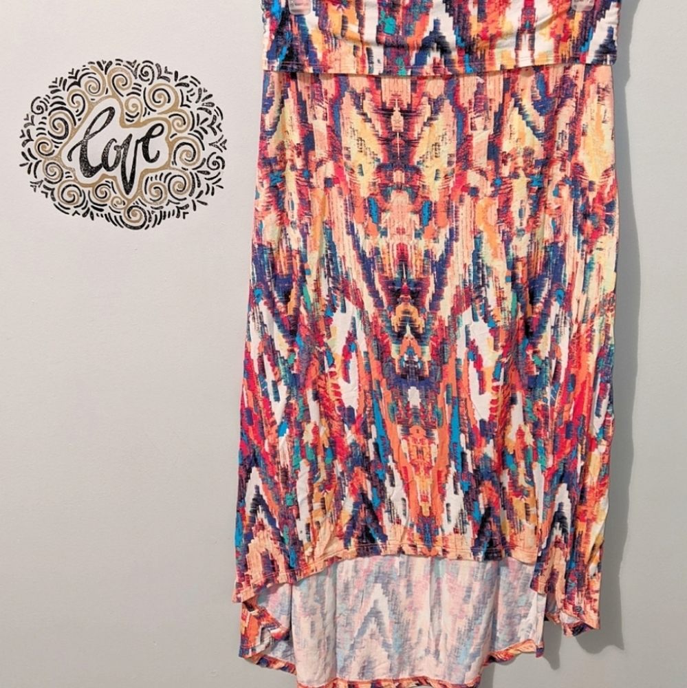 A.N.A Patterned Skirt Medium Petite